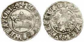 Poland 1/2 Grosz 1524 Silesia the city of Swidnica - Ludwik Jagiellonczyk (1516-1526); the king of Bohemia and Hungary; city 1/2 grosz 1524. Swidnica....