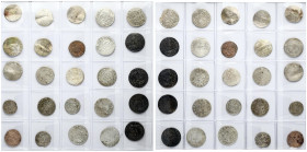 Poland & Lithuania & Latvia 2 Denar & 1 Solidus & 1 Grosz & 1/24 Thaler (1577-1626) Bydgoszc; Gdansk; Vilnius; Riga. Sigismund III Vaza(1587–1632) Ave...