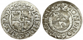 Poland 1/24 Thaler 1619 Bydgoszcz. Sigismund III Vasa (1587-1632). Averse: Crowned shield. Reverse: 24 within orb dividing date. Silver. Gorecki . KM ...