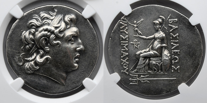 GREEK: Thrace Byzantium, Types of Lysimachus, AR Tetradrachm, c. 150-100 BC (16....
