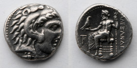 GREEK: Kings of Macedon, Alexander III, AR Tetradrachm, 336-323 BC (24mm, 16.97g), Cyprus Mint, Lifetime-Early Posthumous Issue
