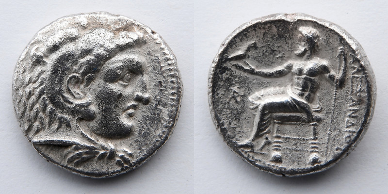 GREEK: Macedonian Kings, Alexander III the Great (336-323 BC), AR tetradrachm (2...