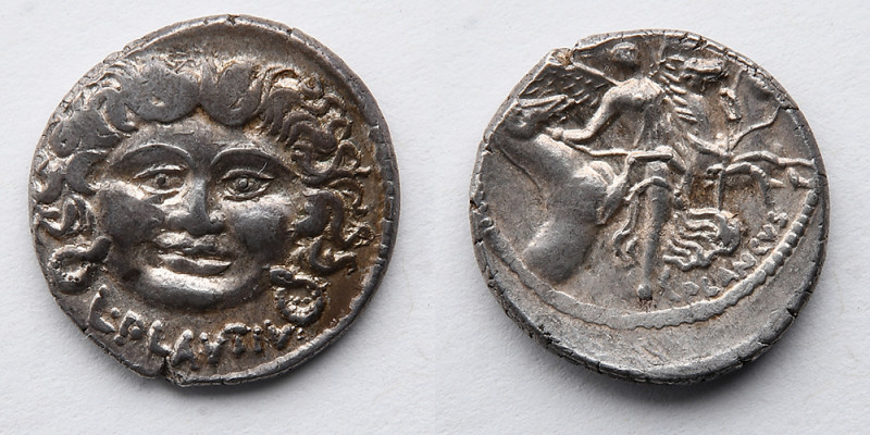 ROMAN REPUBLIC: L. Plautius Plancus, AR Denarius, 47 BC (18mm, 4.04g, 6h), Ex Au...