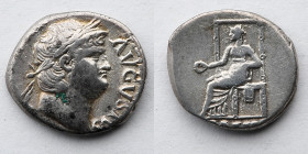 12 CAESARS: Nero, AR Denarius, AD 54-68 (18mm, 3.5g)