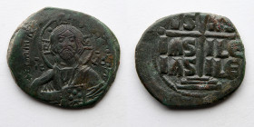 BYZANTINE EMPIRE: Romanus III Argyrus, AE Follis, AD 1028-1034 (30mm, 10.02g), Constantinople Mint