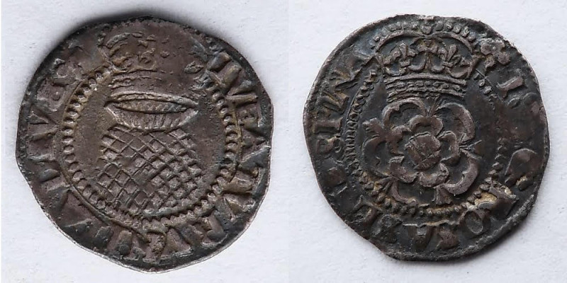 GREAT BRITAIN, ENGLAND: Stuart, James I. 1603-1625. AR Halfgroat (15.5mm, 0.99 g...