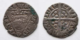 GREAT BRITAIN, IRELAND: Edward, AR Penny, 1272-1307, 18.5mm, 1.2g, Dublin Mint