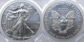 2016 First Strike Silver Eagle, PCGS MS70, 30th Anniversary Lable, PCGS #33977696