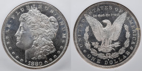 1880 S Morgan Silver Dollar, NGC MS 66 PL, NGC #1902069-002