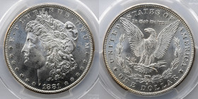 1881-S Morgan Dollar, PCGS MS 67, PCGS #29712991