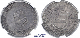 Belgium, Liege, Ferdinand of Bavaria (1612-1650), Daler of 30 Sols 1614 (Hasselt mint) (Silver, 16.06 gr, 0 mm) Chestret 591, Dengis 1033A, Delmonte 4...