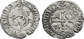 Belgium, Tournai, Charles VIII (French Royal mint) (1483-1498), Liard, 2nd issue (12 October 1488) (Tournai mint) (Billon, 0.92 gr, 20 mm) Duplessy 60...