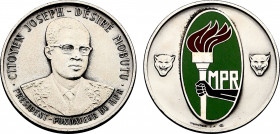 Congo Democratic Republic (DRC), Zaire, Mouvement Populaire de la Révolution, Citoyen Joseph-Désiré Mobutu ND (1970) (Nickel, 0.00 gr, 0 mm) Uncircula...