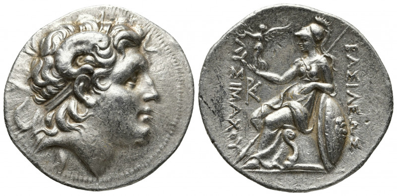 Greek Coins
KINGS of THRACE, Macedonian. Lysimachos. 305-281 BC. AR Tetradrachm ...