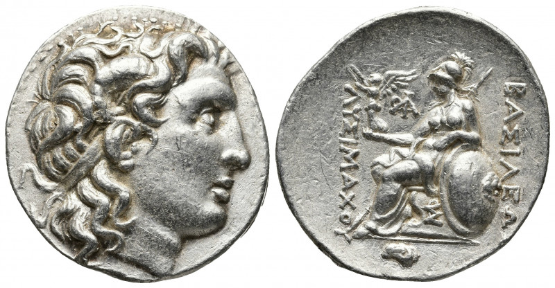 Greek Coins
KINGS OF THRACE (Macedonian). Lysimachos (305-281 BC). Tetradrachm. ...
