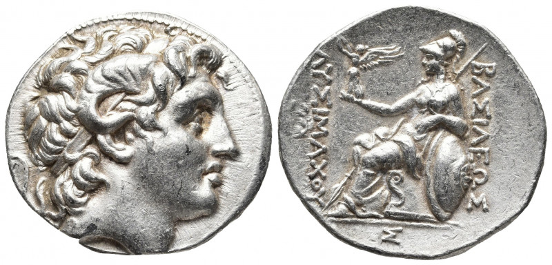 Greek Coins
Kings of Thrace, Lysimachos AR Tetradrachm. Alexandreia Troas, circa...
