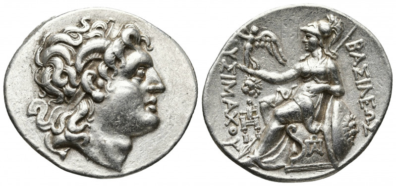 Greek Coins
Thrace, Ainos AR Tetradrachm. In the name of Lysimachos, circa 281 B...