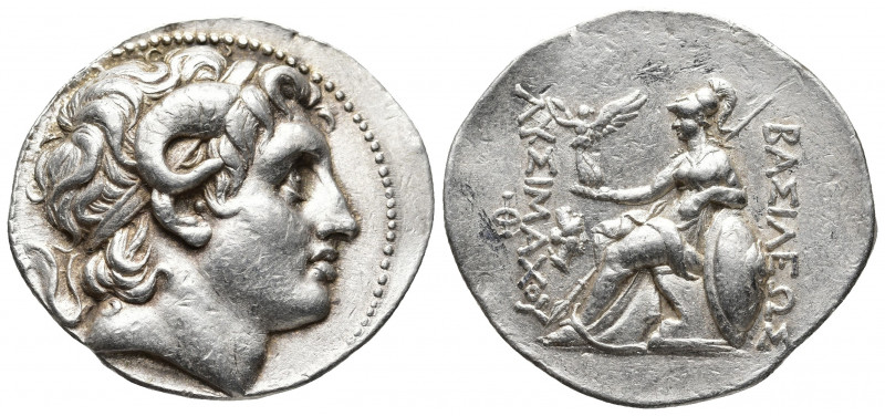 Greek Coins
KINGS of THRACE, Macedonian. Lysimachos. 305-281 BC. AR Tetradrachm ...