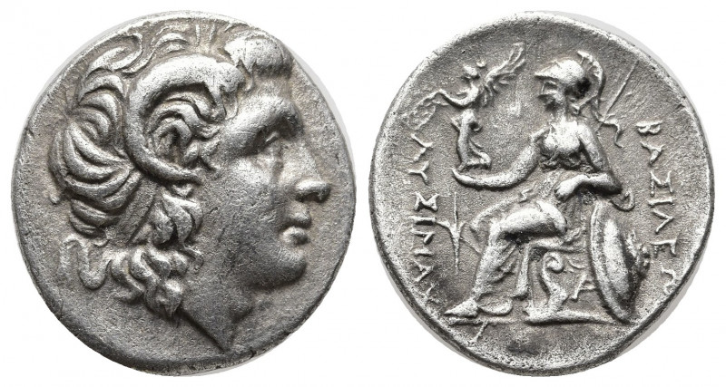 Greek Coins
Kings of Thrace, Lysimachos AR Drachm. Ephesos, circa 294-287 BC. Di...
