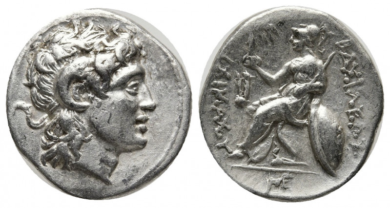 Greek Coins
Kings of Thrace. Lysimachos AR Drachm. Ephesos, 294-290 BC. Diademed...