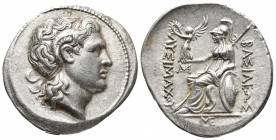 Greek Coins
KINGS of THRACE. Lysimachos. 305-281 BC. AR Tetradrachm Uncertain mint. Diademed head of the deified Alexander right, with horn of Ammon ...
