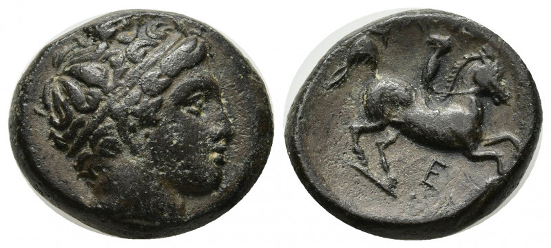 Greek Coins
KINGS OF MACEDON. Philip II, 359-336 BC. AE , uncertain mint in Mace...