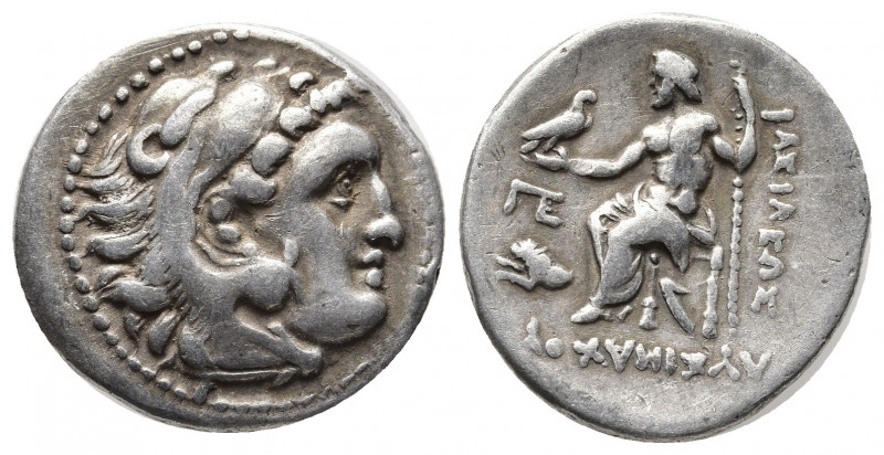 Greek Coins
KINGS OF THRACE. Lysimachos, 305-281 BC. Drachm , in the types of Al...
