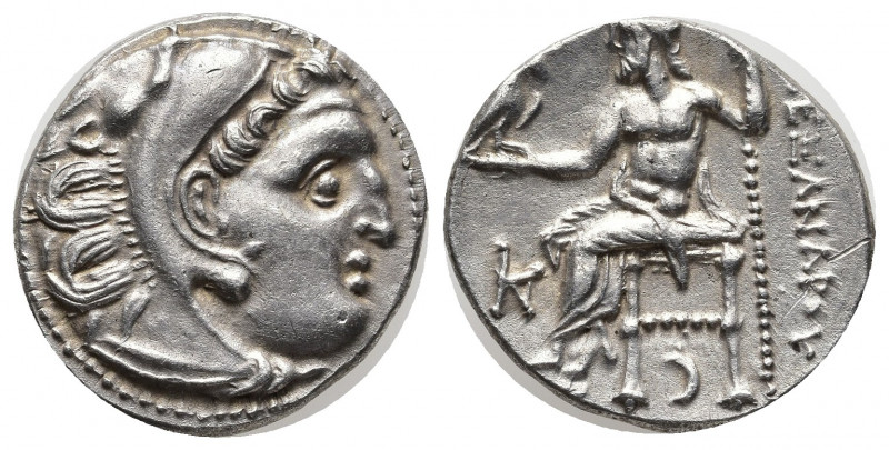 Greek Coins
KINGS OF MACEDON. Alexander III 'the Great' (336-323 BC). Drachm. Ko...