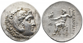 Greek Coins
Lykia, Phaselis AR Tetradrachm. Civic issue in the name and types of Alexander III of Macedon. Dated CY 4 = 215/4 BC. Head of Herakles to ...