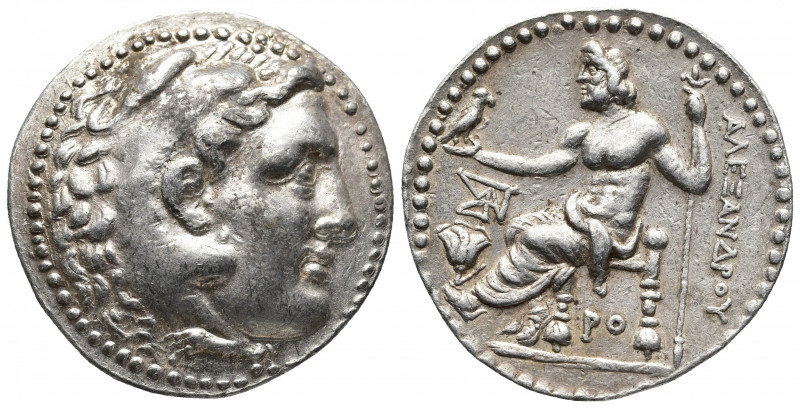 Greek Coins
Rhodos, Rhodes AR Tetradrachm. Circa 205-190 BC. In the name and typ...