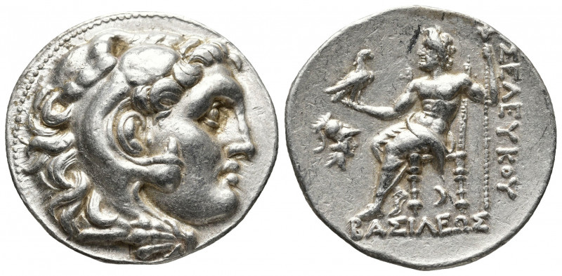 Greek Coins
Seleukid Empire, Antiochos I Soter AR Tetradrachm. Struck under Phil...
