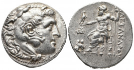 Greek Coins
ISLANDS off IONIA, Chios. Circa 210-190 BC. AR Tetradrachm . In the name and types of Alexander III of Macedon. Head of Herakles right, we...