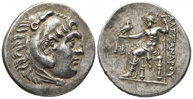 Greek Coins
Pamphylia, Perge AR Tetradrachm. In the name and types of Alexander ...