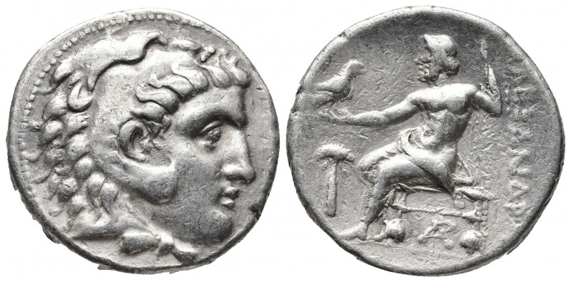 Greek Coins
KINGS of THRACE. Lysimachos. 305-281 BC. AR Tetradrachm In the name...