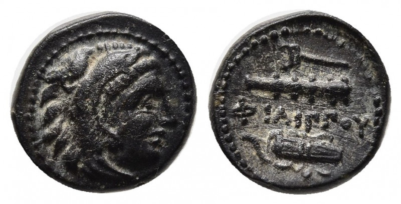 Greek Coins
KINGS of MACEDON. Philip III Arrhidaios. 323-317 BC. AE Unit.In the ...