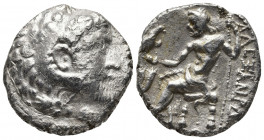 Greek Coins
EASTERN EUROPE, Imitations of Alexander III of Macedon. 3rd century BC. AR Tetradrachm . Uncertain prototype. Head of Herakles right, wear...