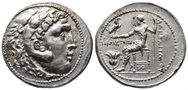 Greek Coins
Rhodos, Rhodes Fourrée Tetradrachm. Circa 201-190 BC. In the name an...
