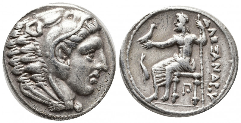 Greek Coins
Kingdom of Macedon, Kassander AR Tetradrachm. Struck as regent, in t...