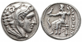 Greek Coins
Kingdom of Macedon, Kassander AR Tetradrachm. Struck as regent, in the name and types of Alexander III. Amphipolis, circa 316-311 BC. Head...