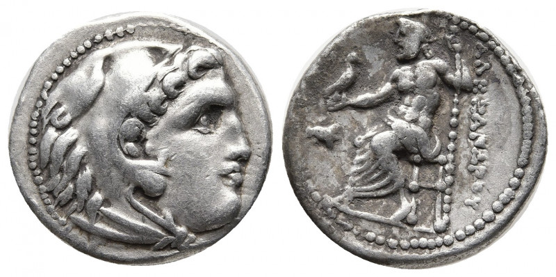Greek Coins
KINGS OF MACEDON. Alexander III ‘the Great’, 336-323 BC. Drachm , un...