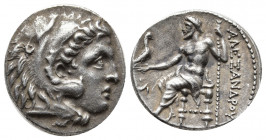 Greek Coins
KINGS OF MACEDON. Alexander III ‘the Great’, 336-323 BC. Drachm , Abydos, struck under Kalas or Demarchos, circa 325-323. Head of Herakles...