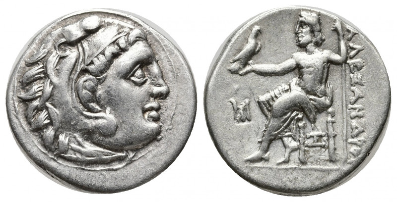 Greek Coins
KINGS OF MACEDON. Alexander III ‘the Great’, 336-323 BC. Drachm (Sil...