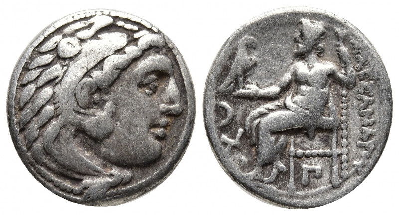 Greek Coins
KINGS OF MACEDON. Alexander III 'the Great' (336-323 BC). Drachm. Ko...