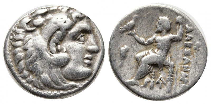 Greek Coins
KINGS OF MACEDON. Alexander III 'the Great', 336-323 BC. AR Drachm s...
