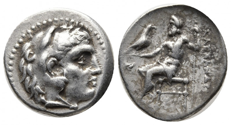 Greek Coins
KINGS OF MACEDON. Alexander III 'the Great' (336-323 BC). Drachm. La...