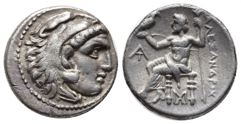 Greek Coins
KINGS OF MACEDON. Alexander III 'the Great', 336-323 BC. Drachm ), s...