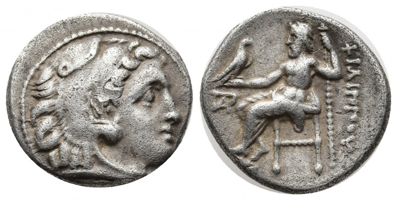 Greek Coins
KINGS OF MACEDON. Philip III Arrhidaios, 323-317 BC. Drachm Kolophon...