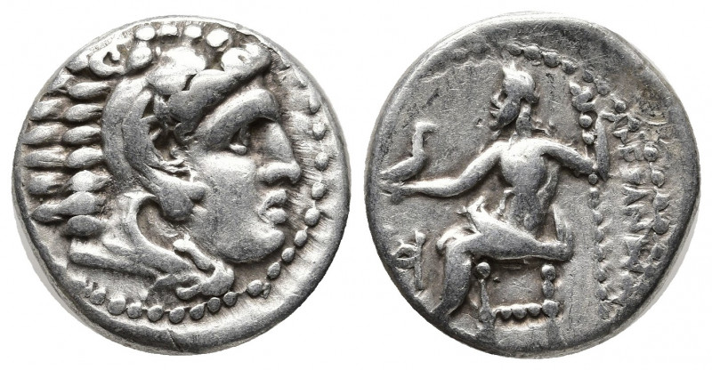 Greek Coins
KINGS OF MACEDON. Alexander III ‘the Great’, 336-323 BC. Drachm , Ba...
