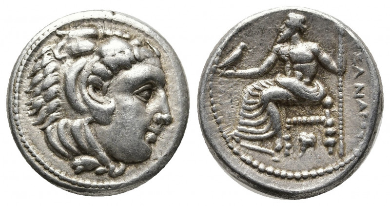 Greek Coins
Kingdom of Macedon, Alexander III 'the Great' AR Drachm. Posthumous ...