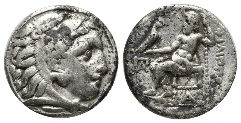 Greek Coins
KINGS OF MACEDON. Philip III Arrhidaios, 323-317 BC. Drachm Kolophon...